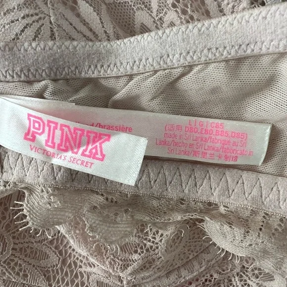 PINK Lace Bralette 🔔 - Picture 3 of 3